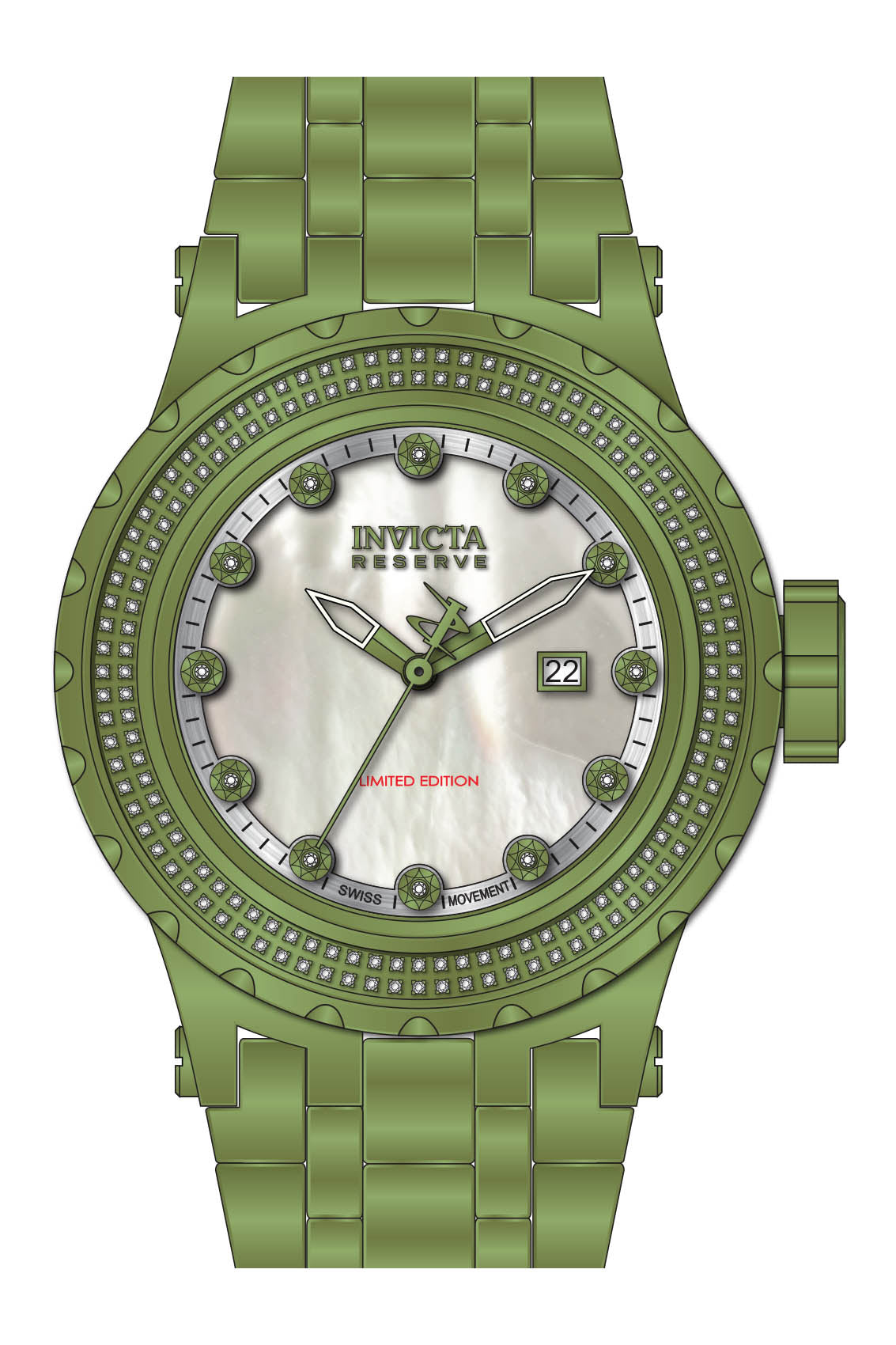 Parts for Invicta Reserve Specialty Subaqua Men 34305