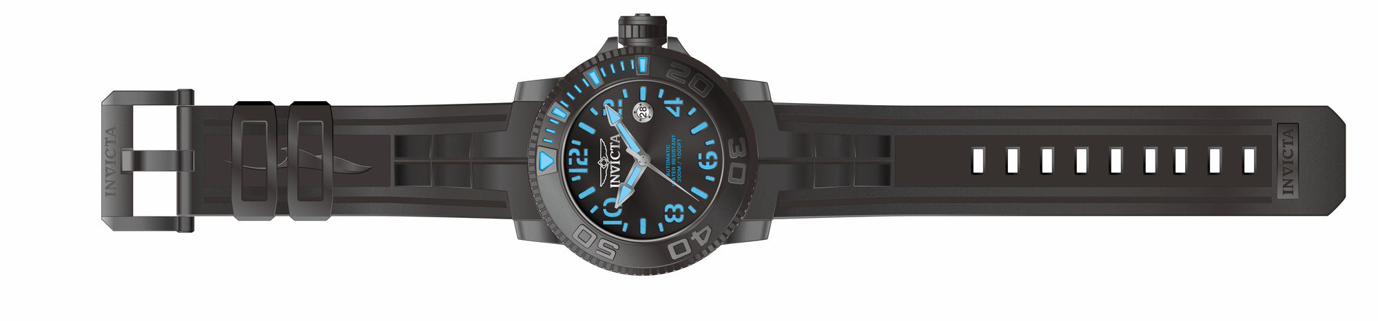Band for Invicta Sea Hunter Men 34777