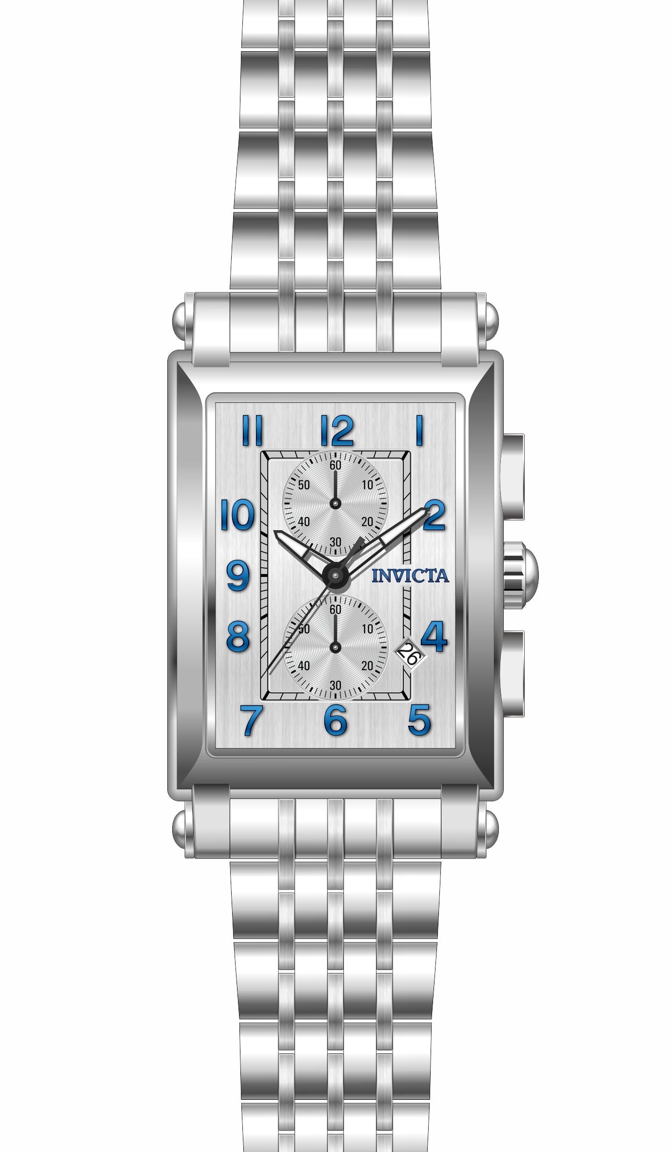 Band for Invicta Cuadro Men 34831