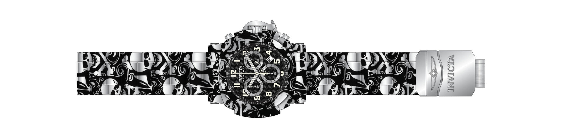Band for Invicta Reserve Man Men 34468
