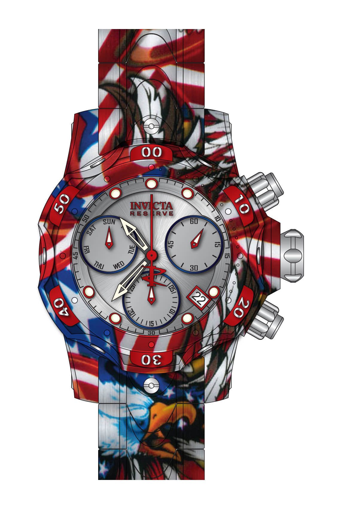 Band for Invicta Reserve Venom Lady 34653