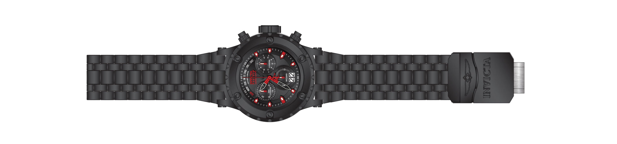 Band for Invicta Reserve Specialty Subaqua Men Black Label 34409