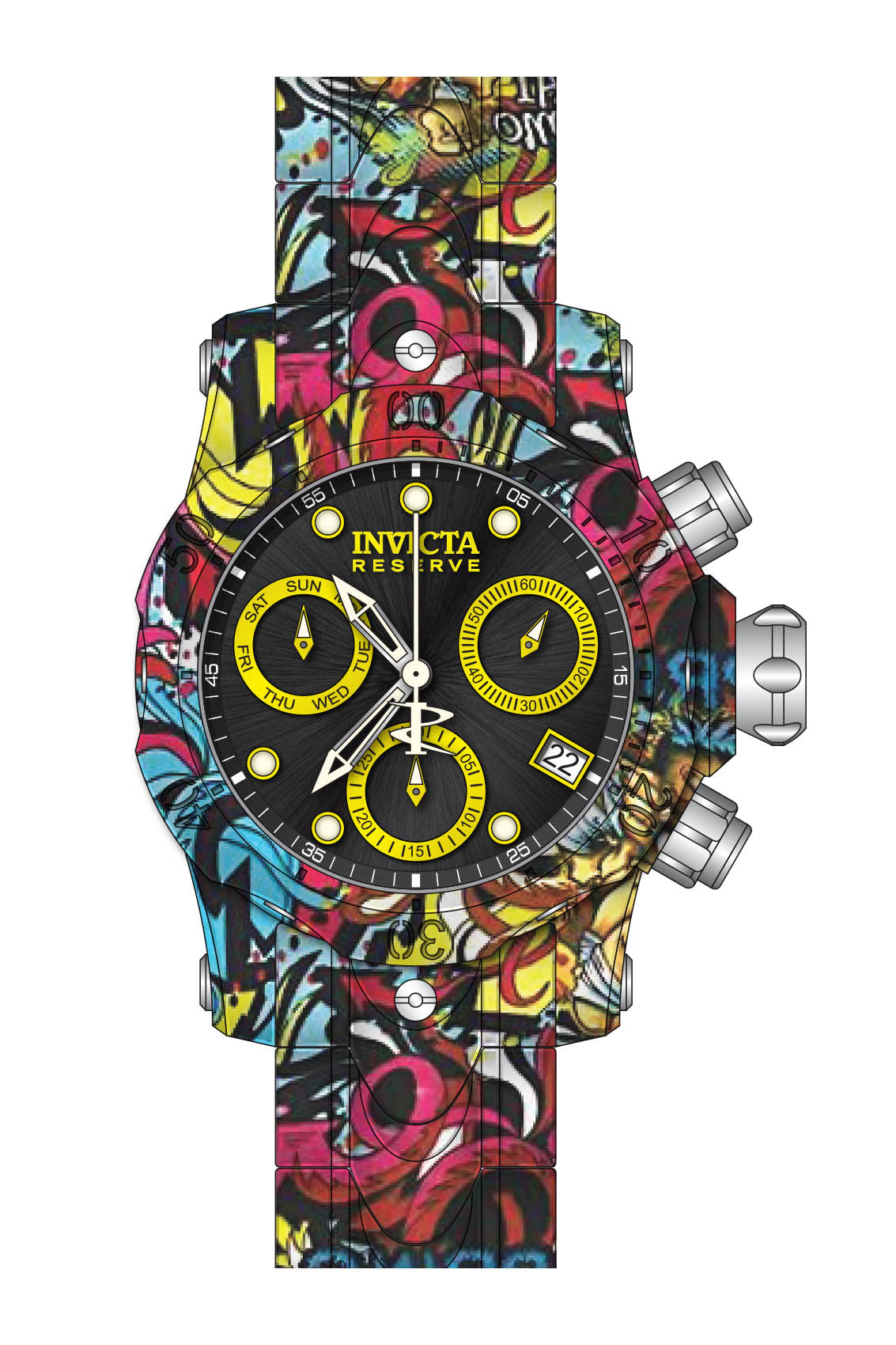 Band for Invicta Reserve Venom Lady 34487