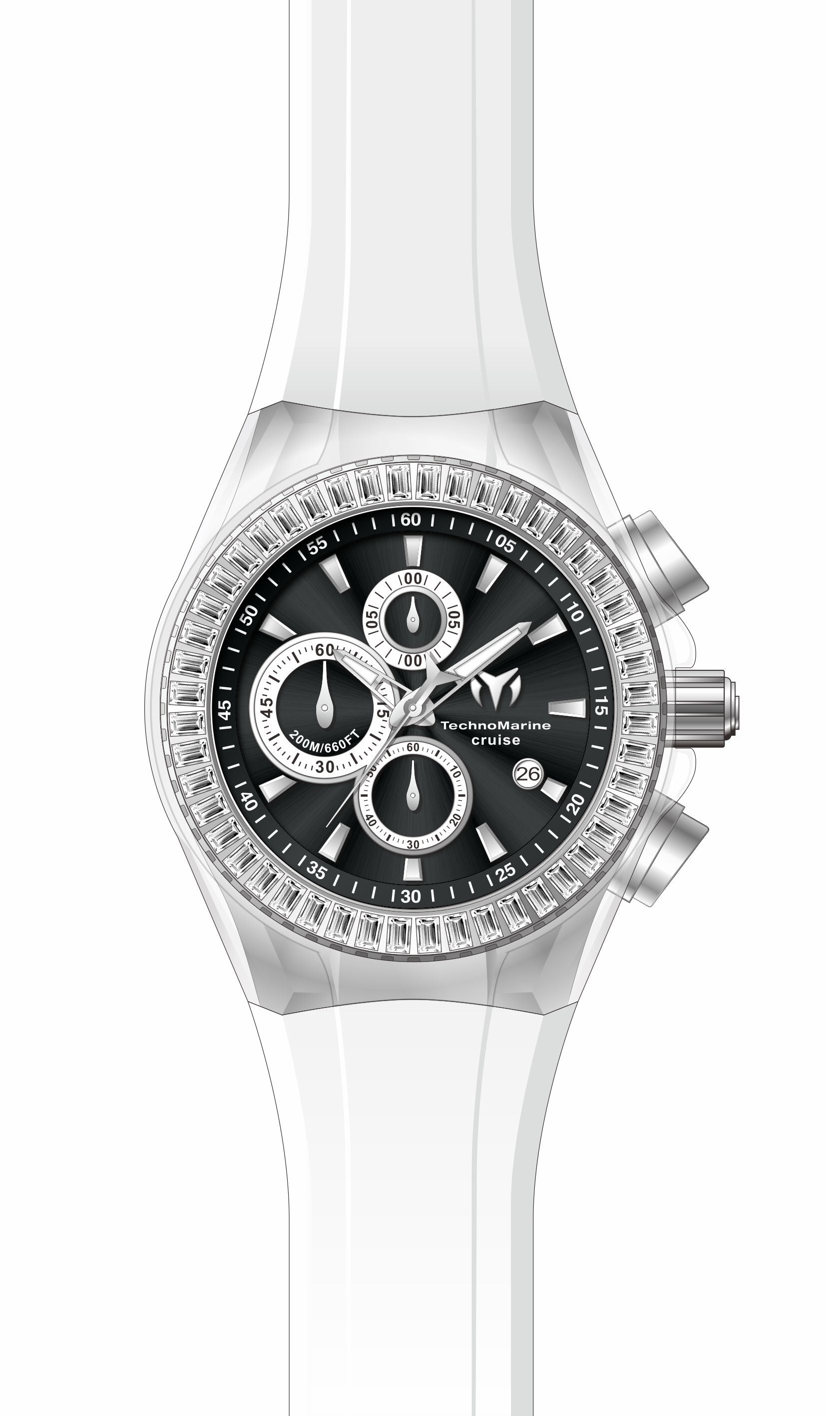 Band for Technomarine Cruise Star TM-121147
