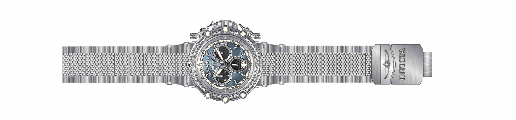 Parts for Invicta Subaqua Men 34615