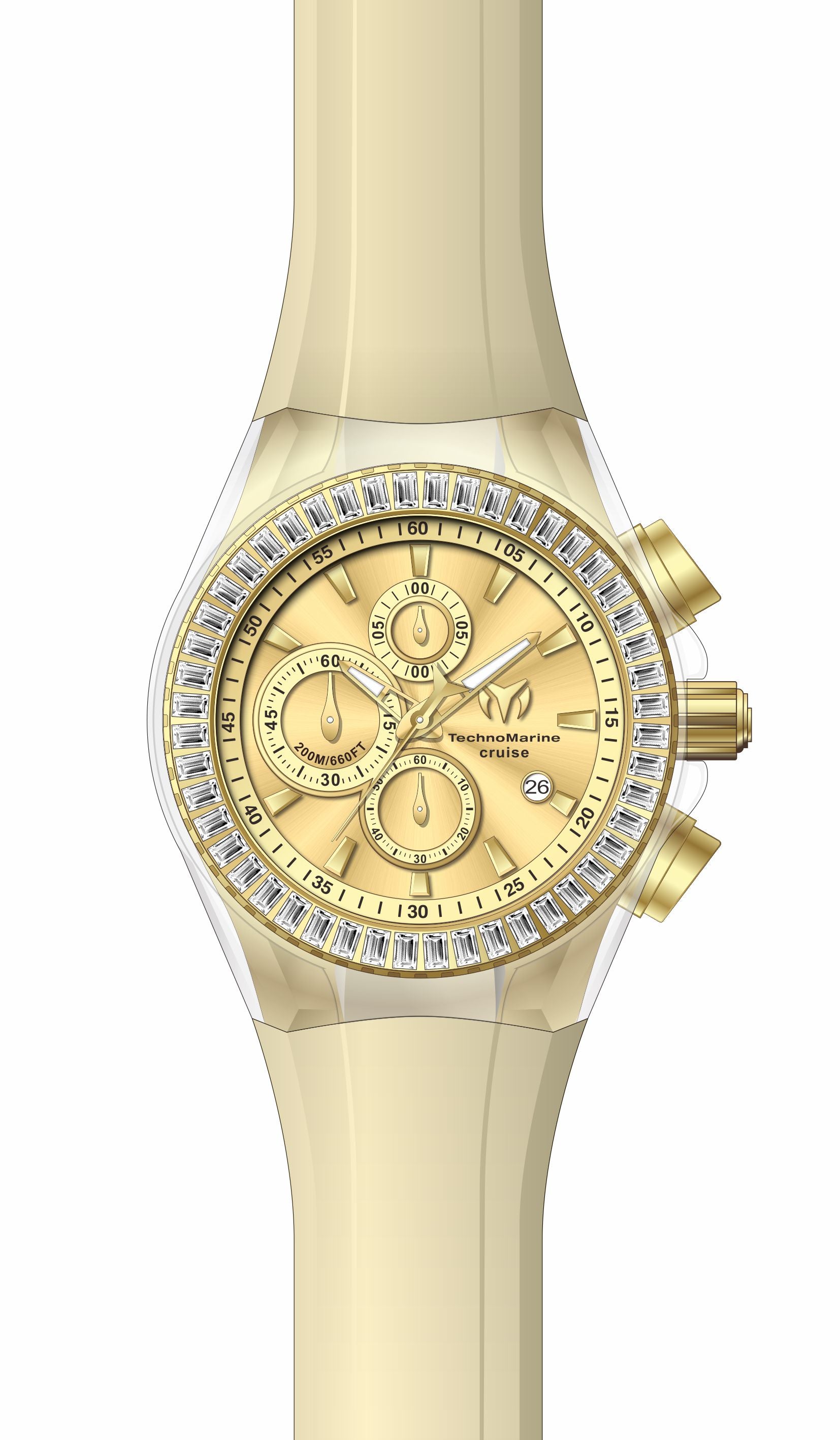 Band for Technomarine Cruise Star TM-121159