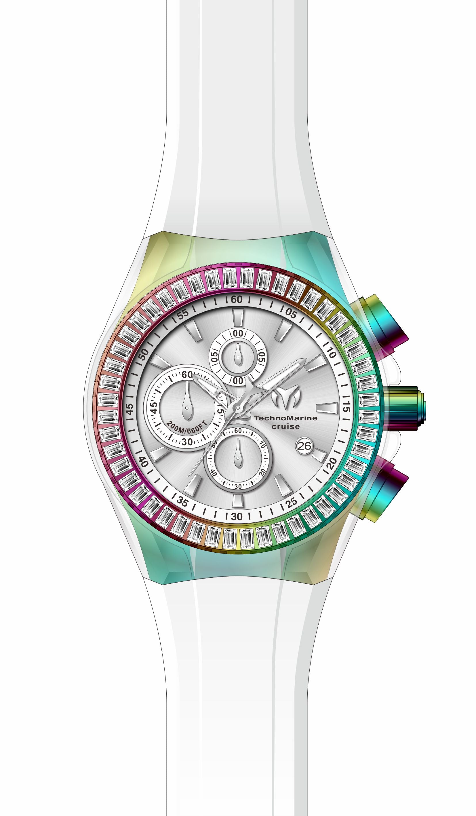 Band for Technomarine Cruise Star TM-121167