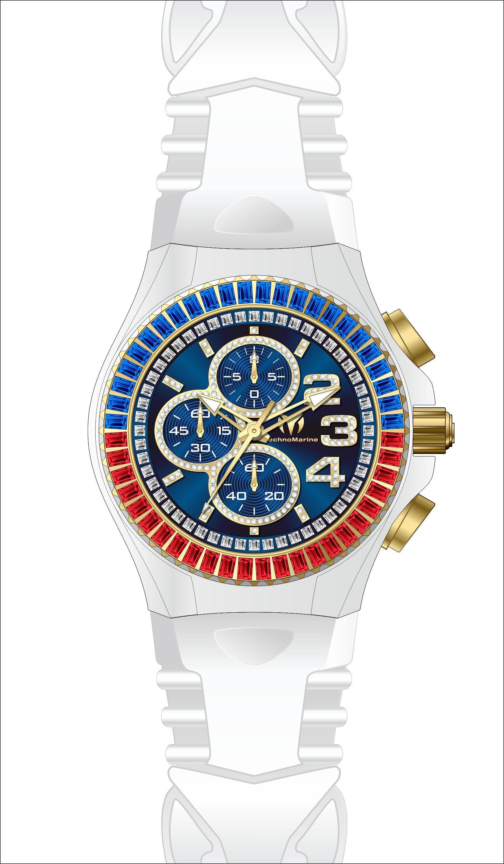 Band for Technomarine Cruise Star TM-121189