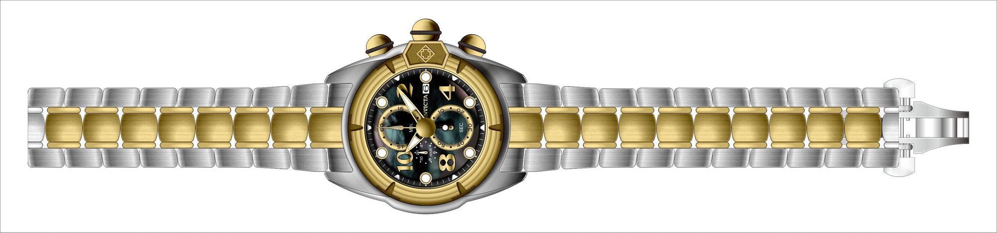 Band for Invicta Lupah Men 35266