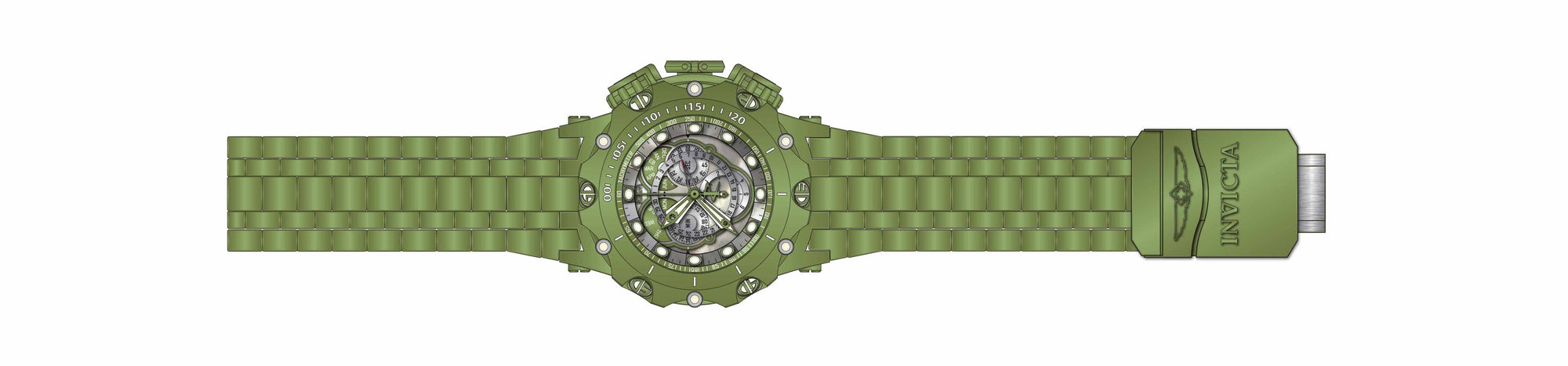 Band for Invicta Reserve Venom Viper Men 35188