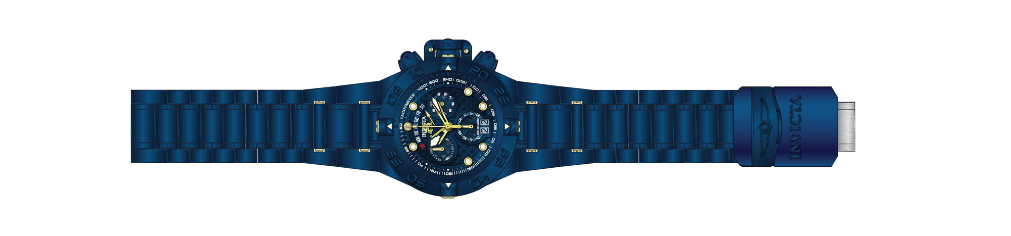 Band for Invicta Subaqua Noma IV Men Blue Label 35195