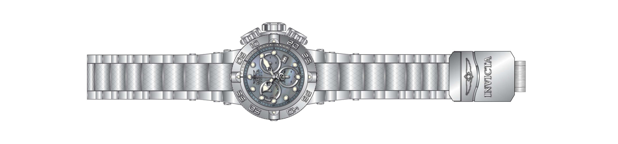 Band for Invicta Subaqua 31022