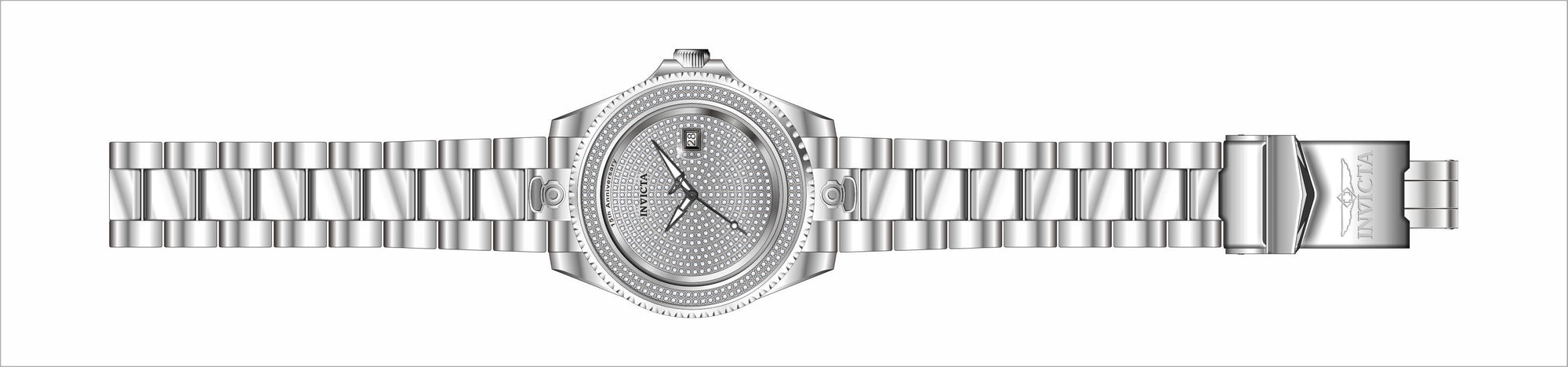 Band for Invicta Pro Diver 31034