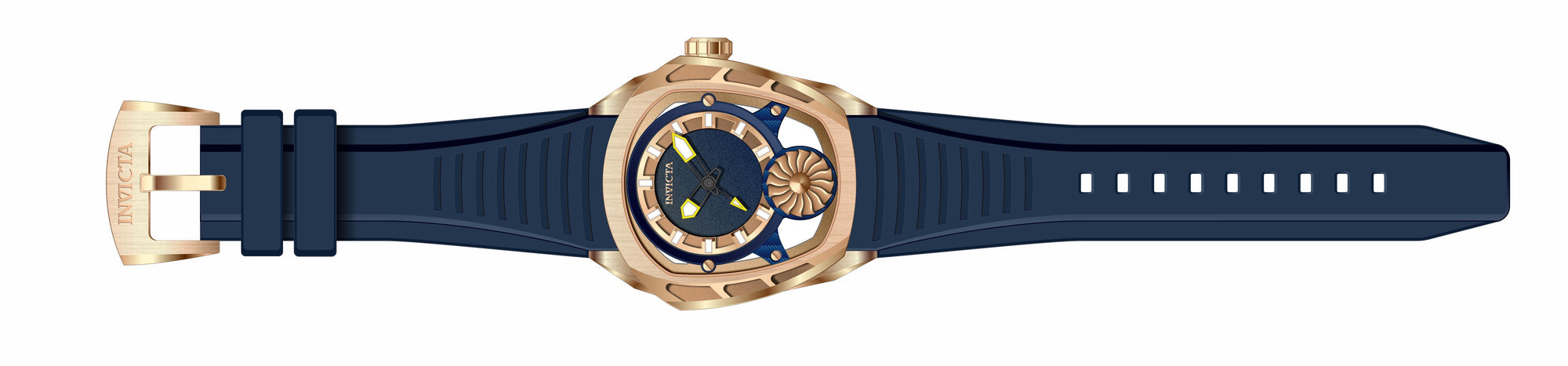 Band for Invicta Akula Zager Exclusive Men 35444