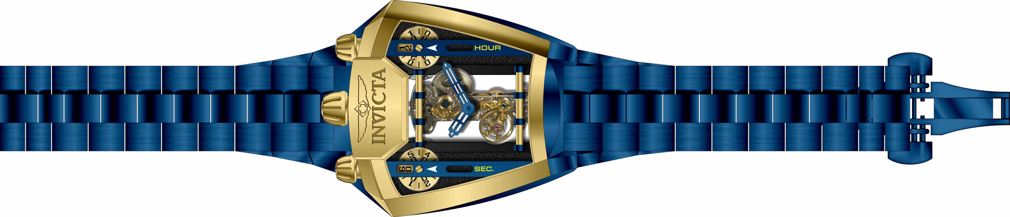 Parts for Invicta Speedway Zager Exclusive Men 35458