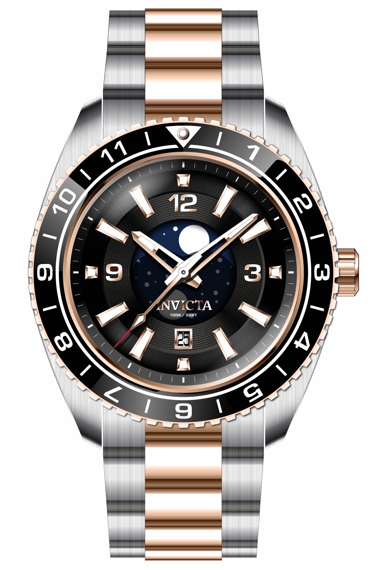 Parts for Invicta Pro Diver Men 33552