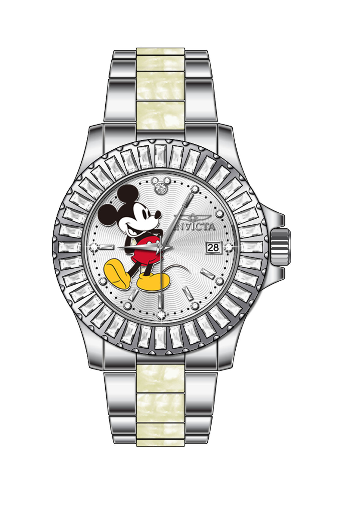 Band for Invicta Disney Limited Edition Mickey Mouse Lady 33231