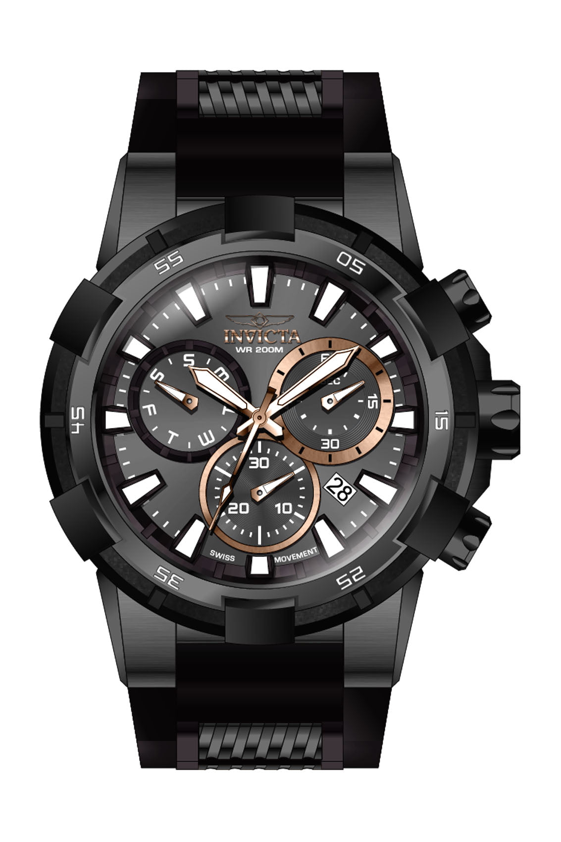 Parts for Invicta Aviator Men 33291