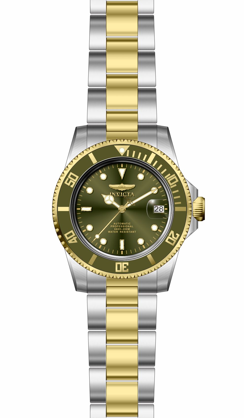 Parts for Invicta Pro Diver Men 35702