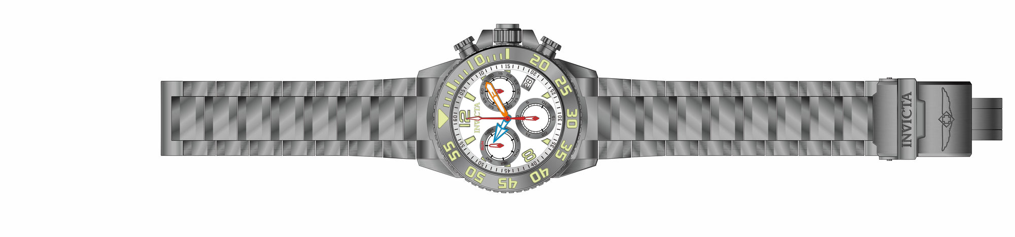 Band for Invicta Pro Diver Lady 35755