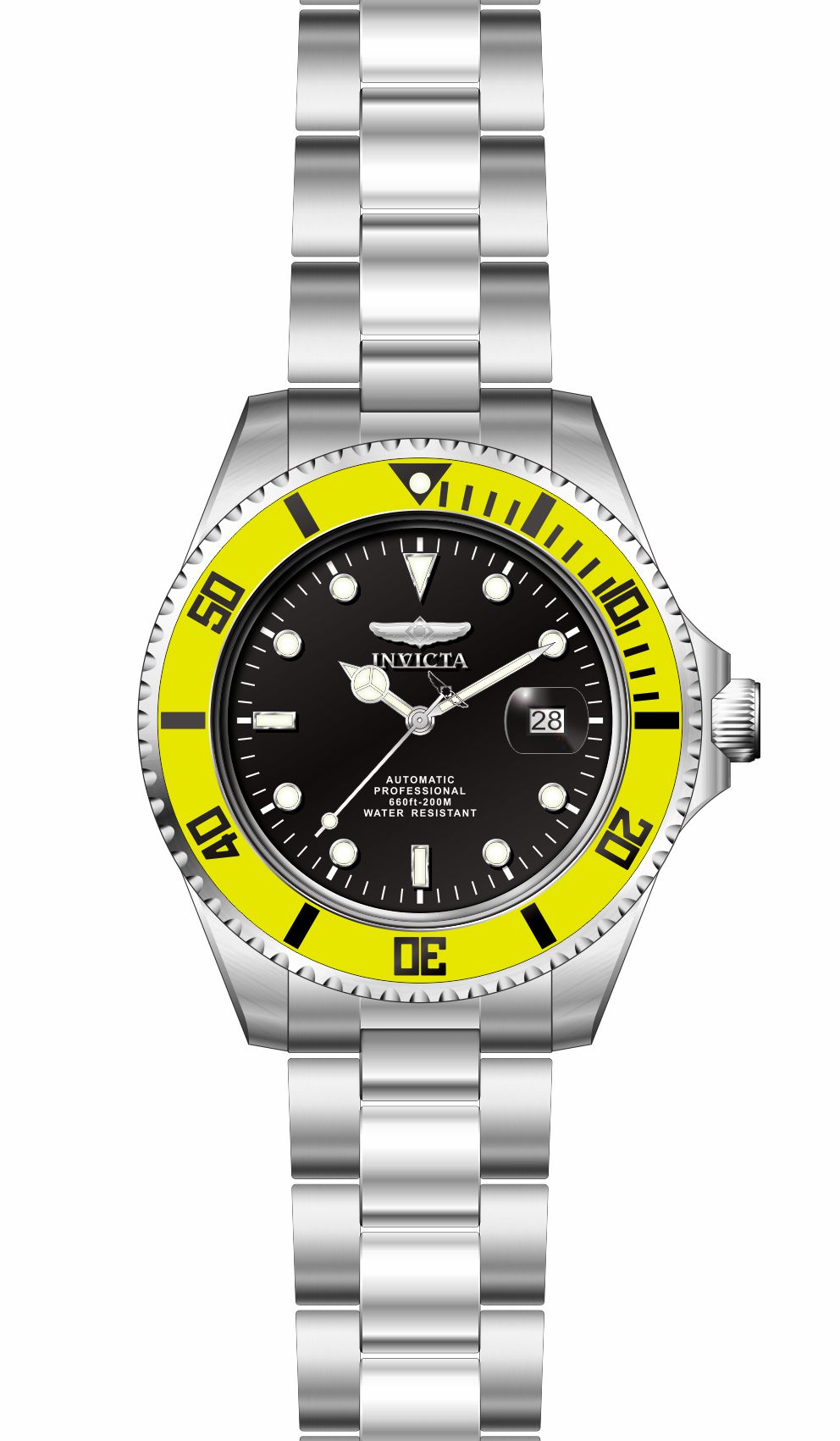 Parts for Invicta Pro Diver Men 35856