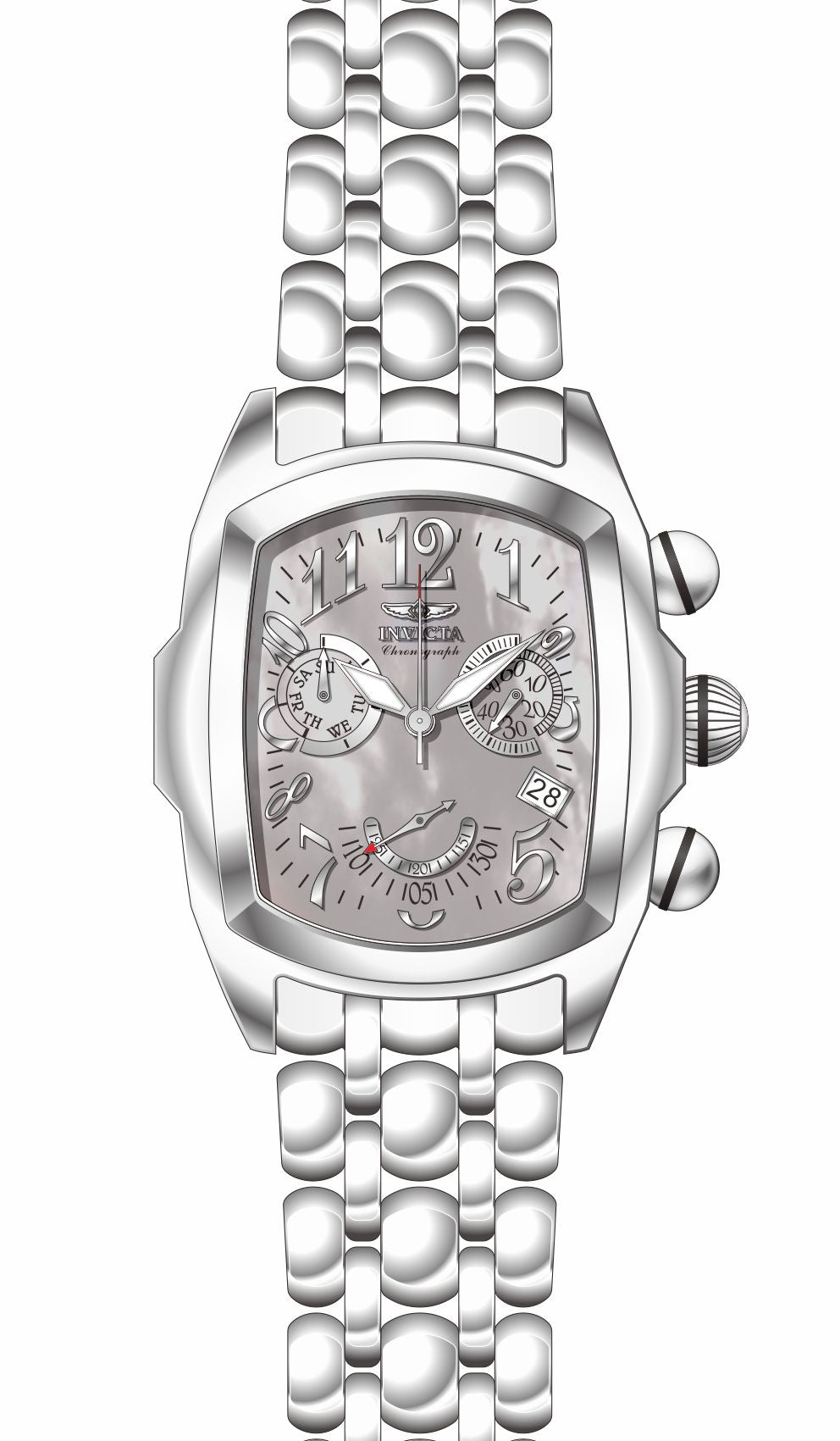 Parts for Invicta Lupah Men 36195