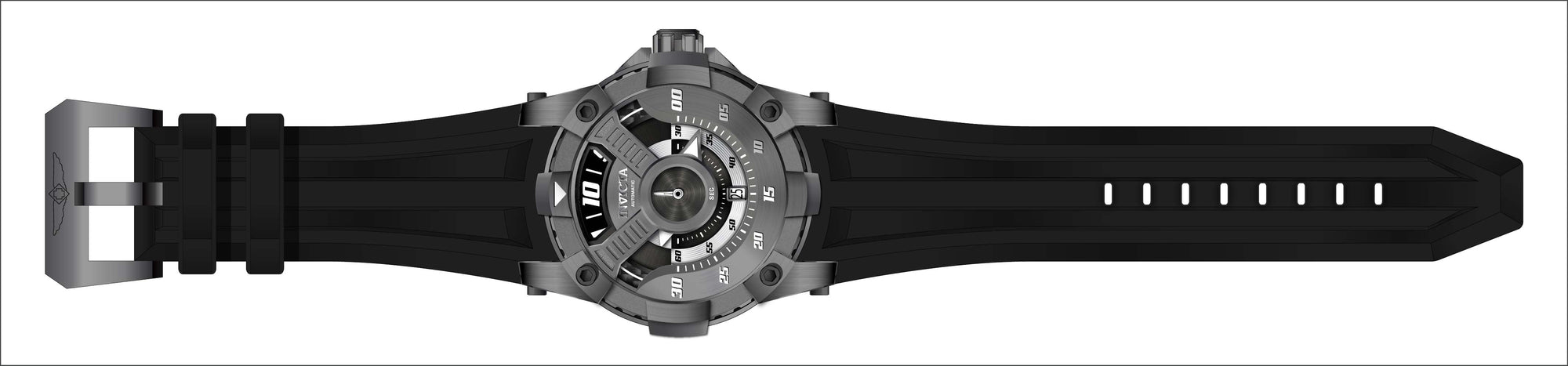 Band for Invicta S1 Rally Men 33487