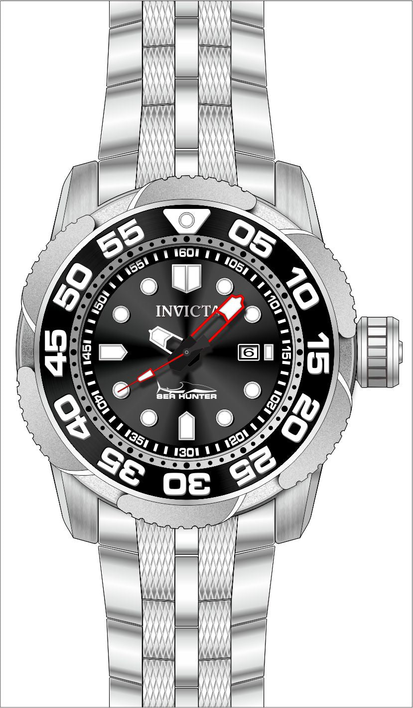 Parts for Invicta Sea Hunter Men 36377