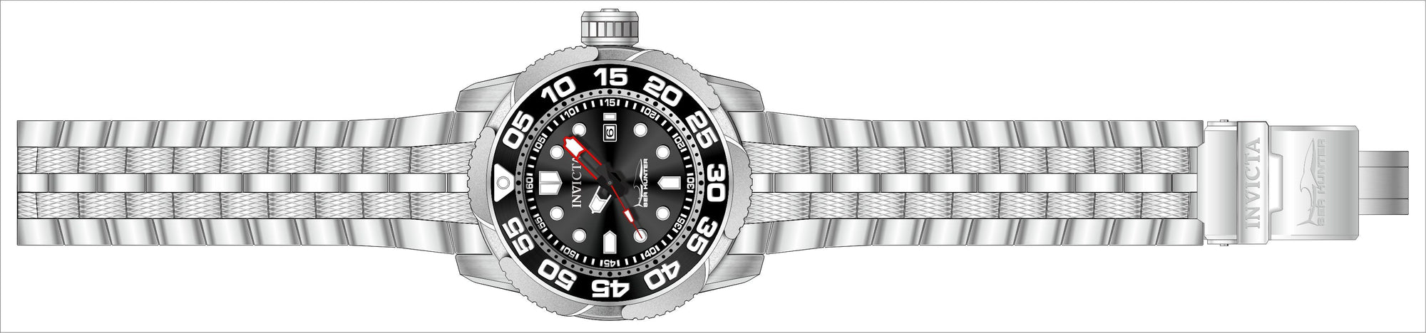 Parts for Invicta Sea Hunter Men 36377