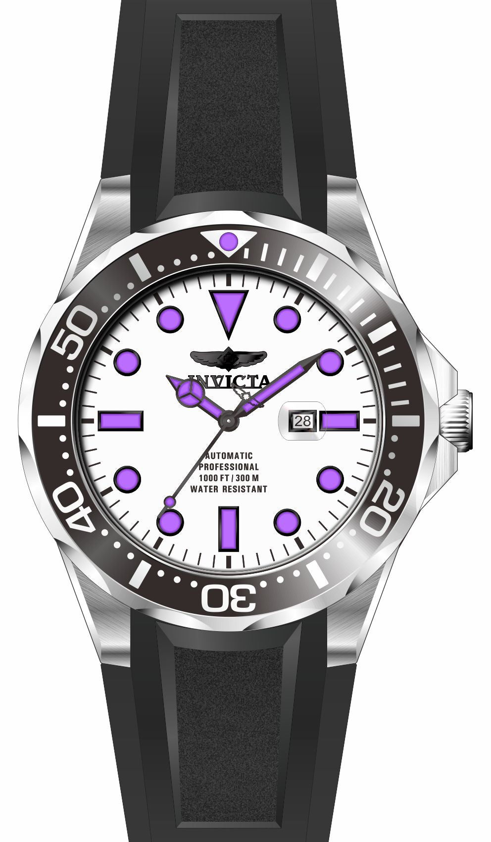 Parts for Invicta Pro Diver Men 36434
