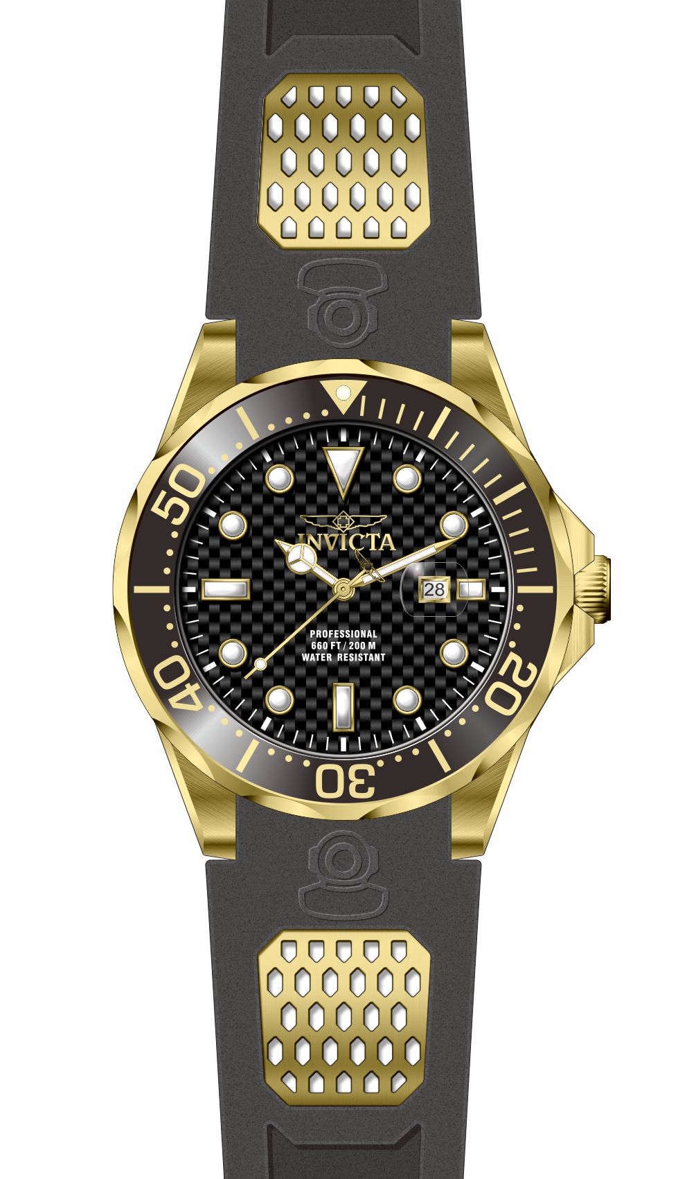Parts for Invicta Pro Diver Men 36553