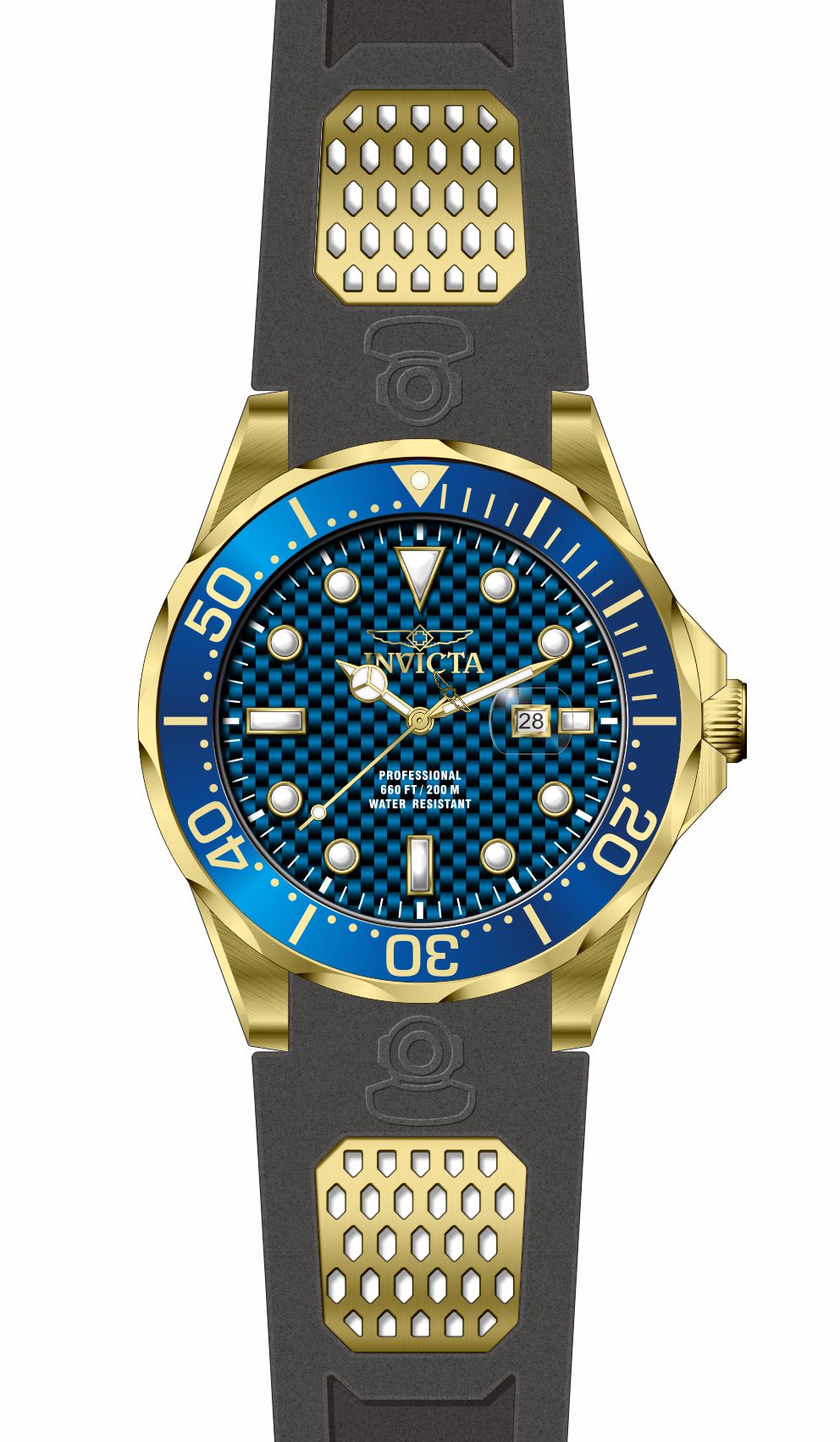 Parts for Invicta Pro Diver Men 36554
