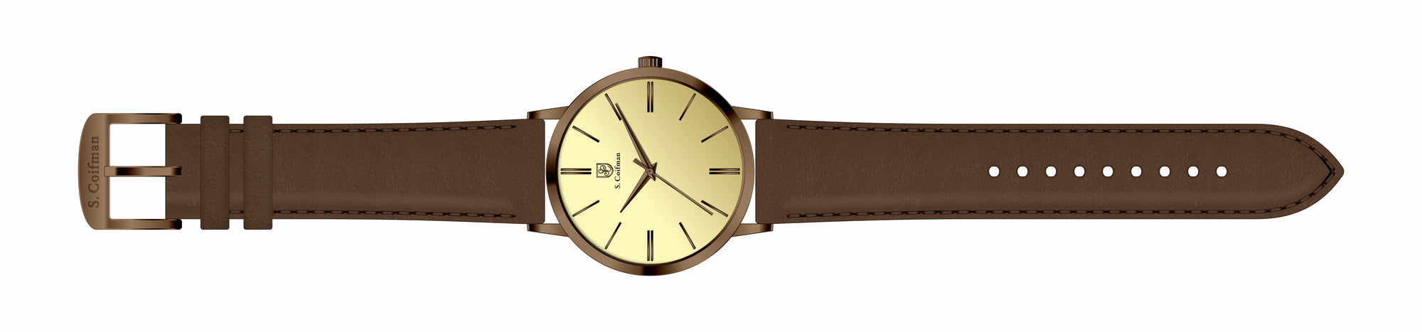 Band for S. Coifman Men's Leather Men SC0484