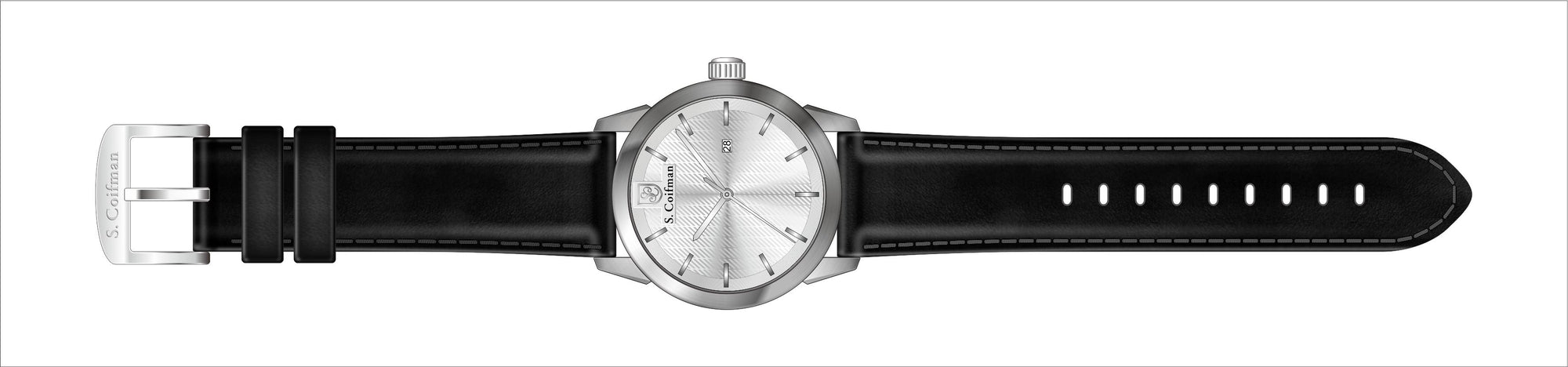 Band for S. Coifman Men's Leather Men SC0496