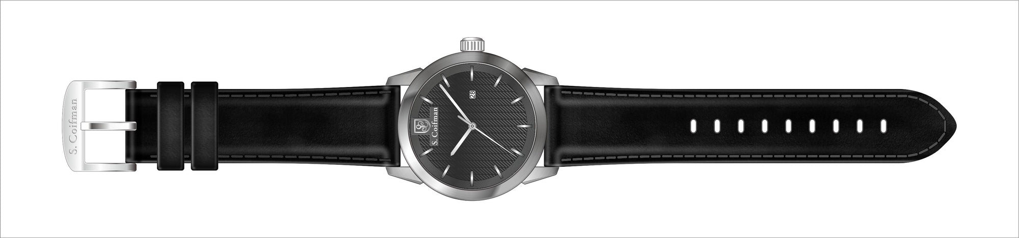 Band for S. Coifman Men's Leather Men SC0497