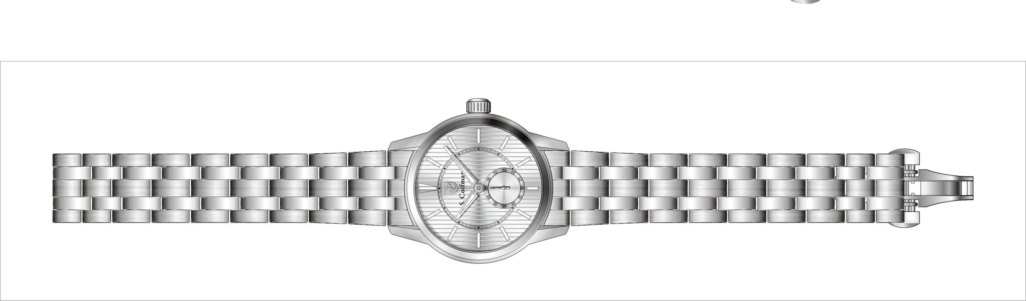 Band for S. Coifman Men's Bracelet Men SC0508