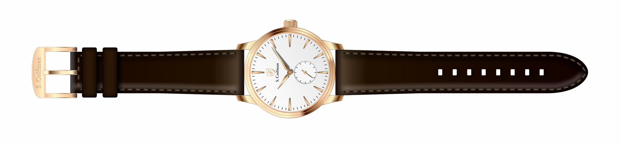 Band for S. Coifman Men's Leather Men SC0516