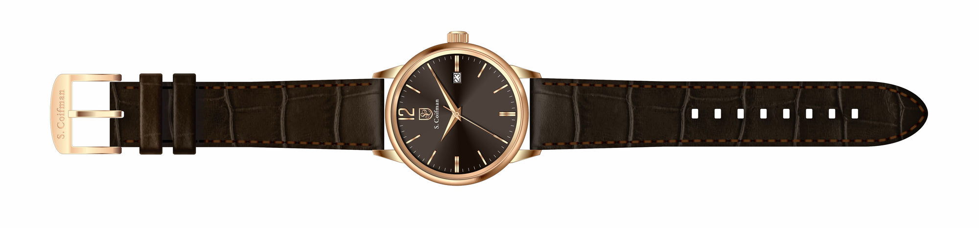 Band for S. Coifman Men's Leather Men SC0521