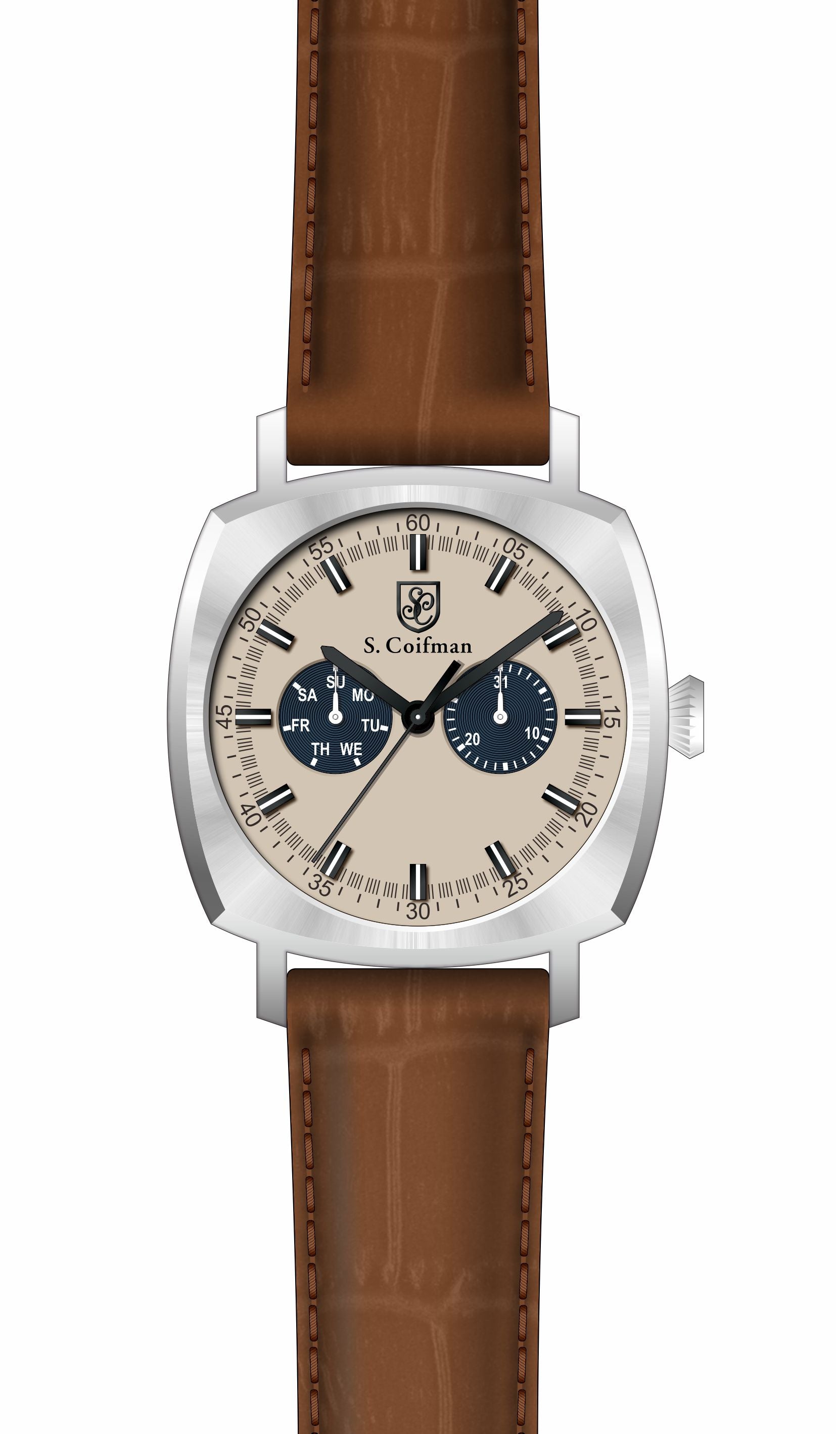 Band for S. Coifman Men's Leather Men SC0522