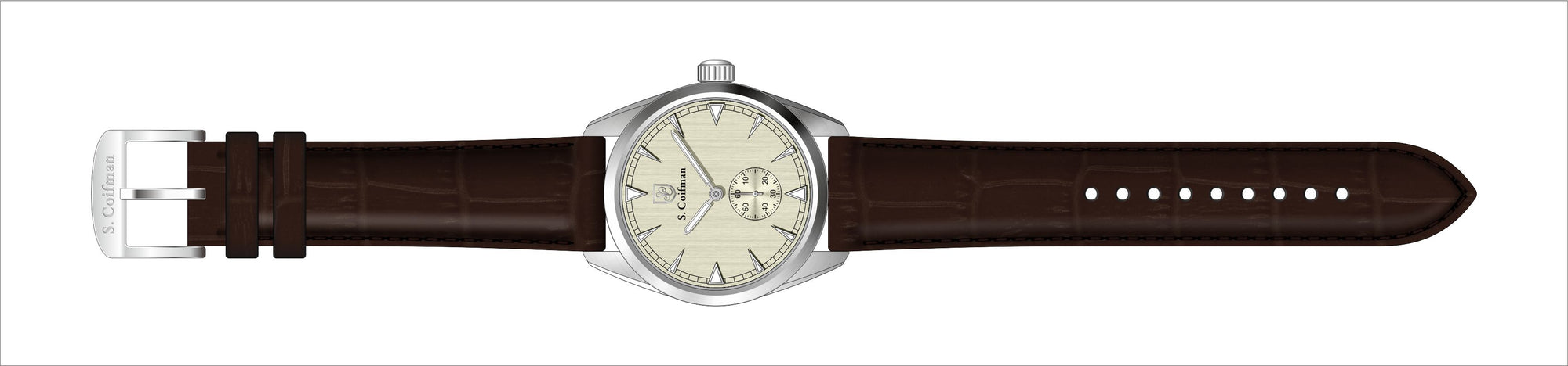 Band for S. Coifman Men's Leather Men SC0528