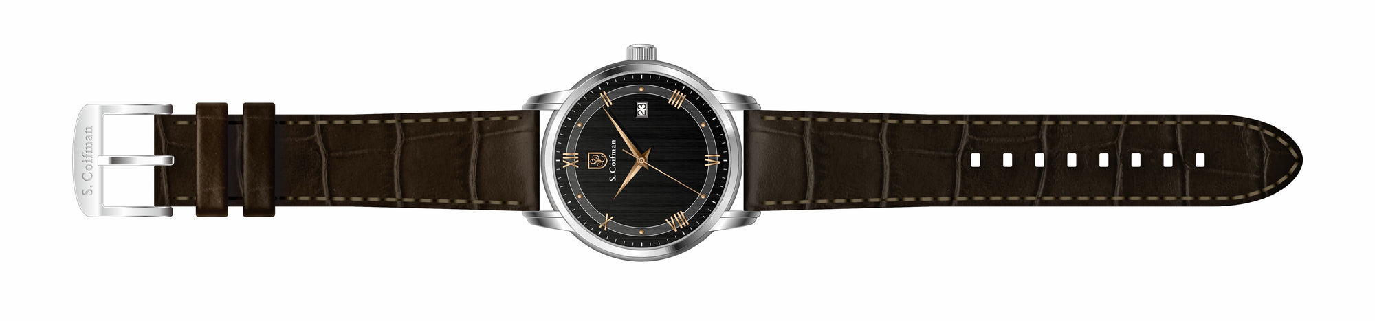 Band for S. Coifman Men's Leather Men SC0537