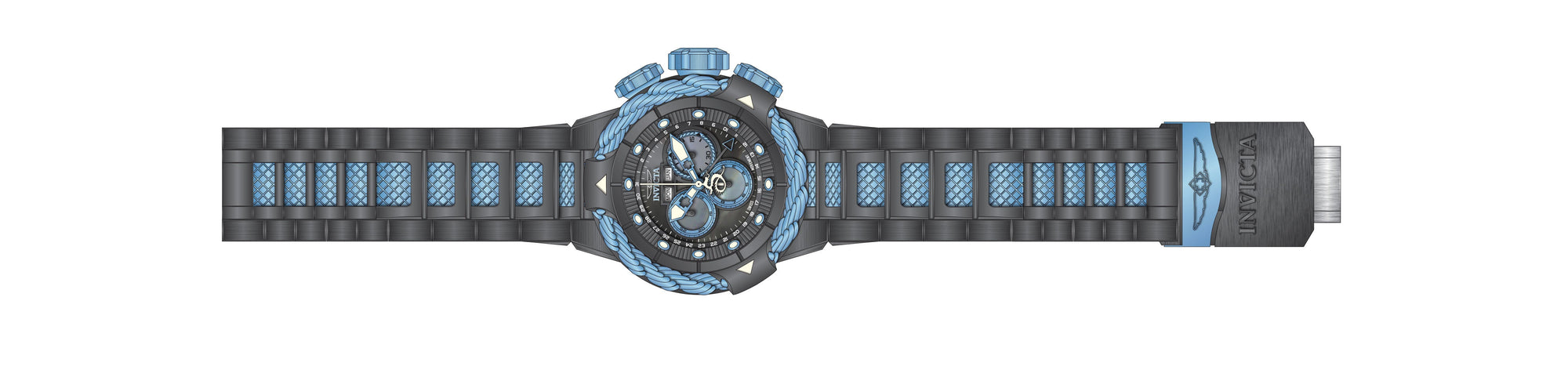 Band for Invicta Subaqua Alpha Men 36007