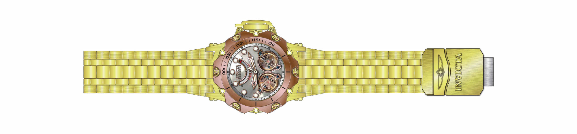 Band for Invicta Reserve Venom Men 35640