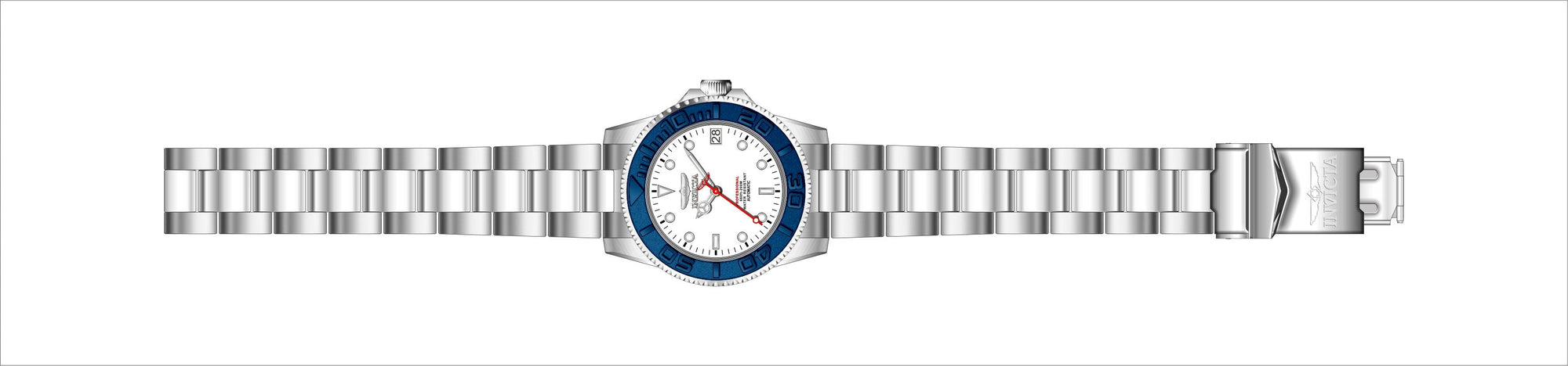 Band for Invicta Pro Diver Lady 36771