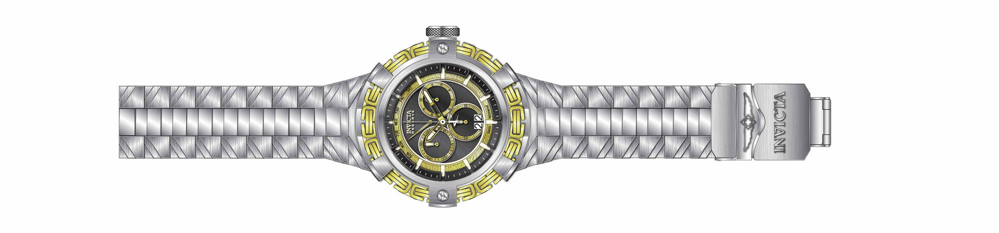 Band for Invicta Reserve Wolf King Men 36184
