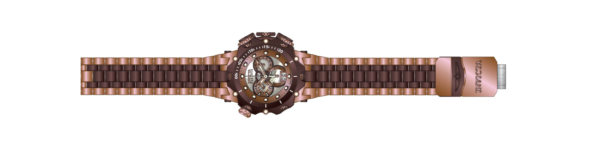Band for Invicta Reserve Venom men 36584