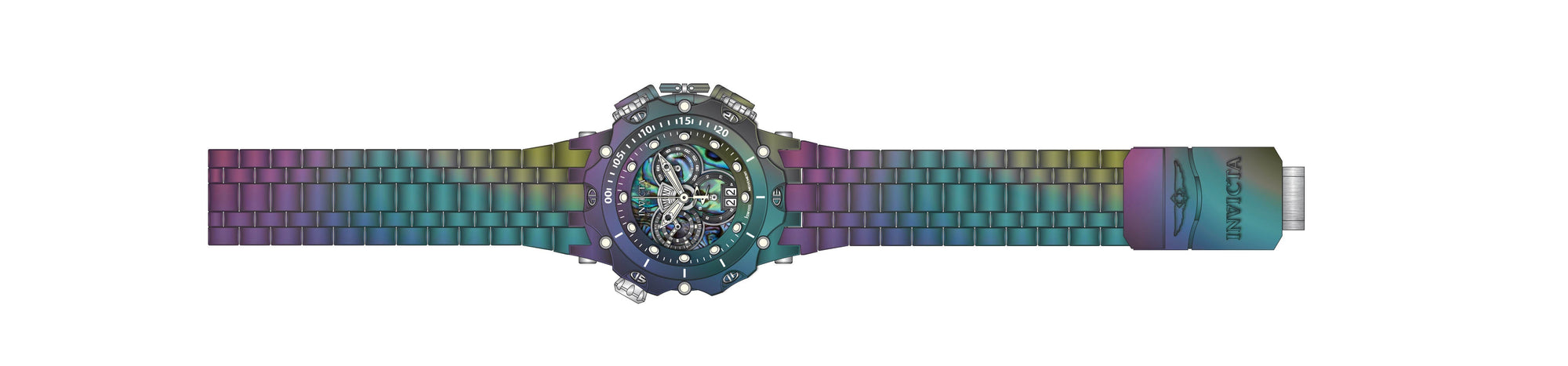 Band for Invicta Reserve Venom men 36587