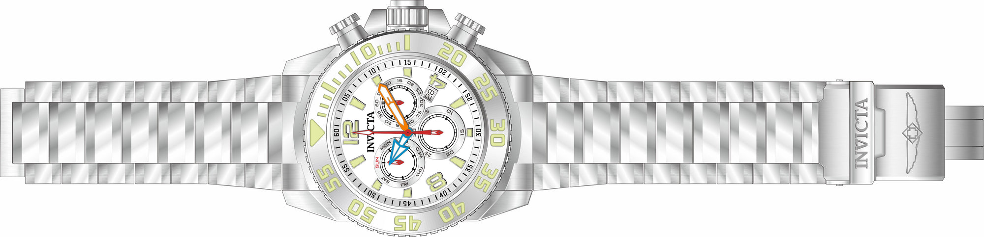 Parts for Invicta Pro Diver Men 35749