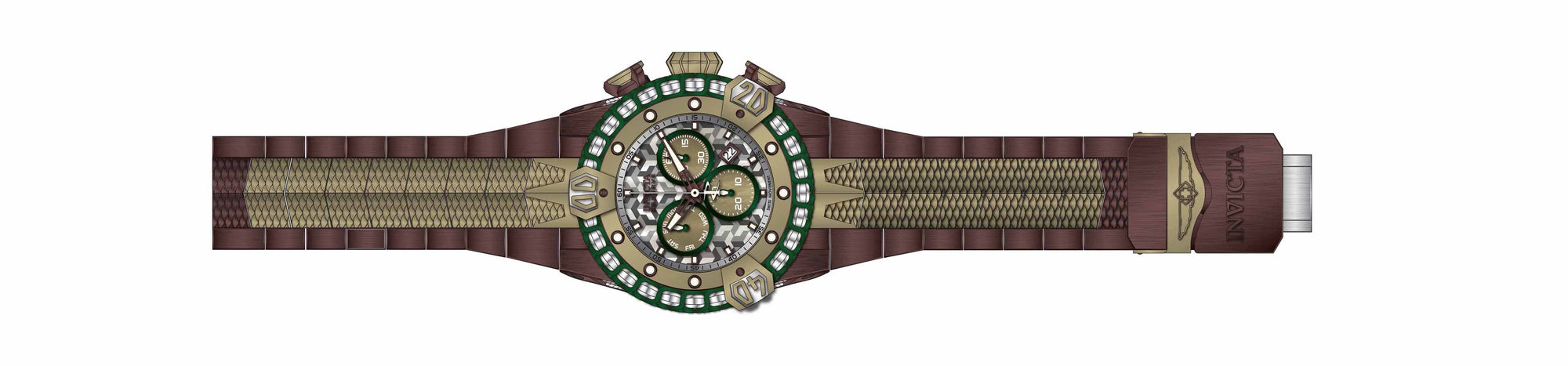 Parts for Invicta Reserve Poseidon Men 36594