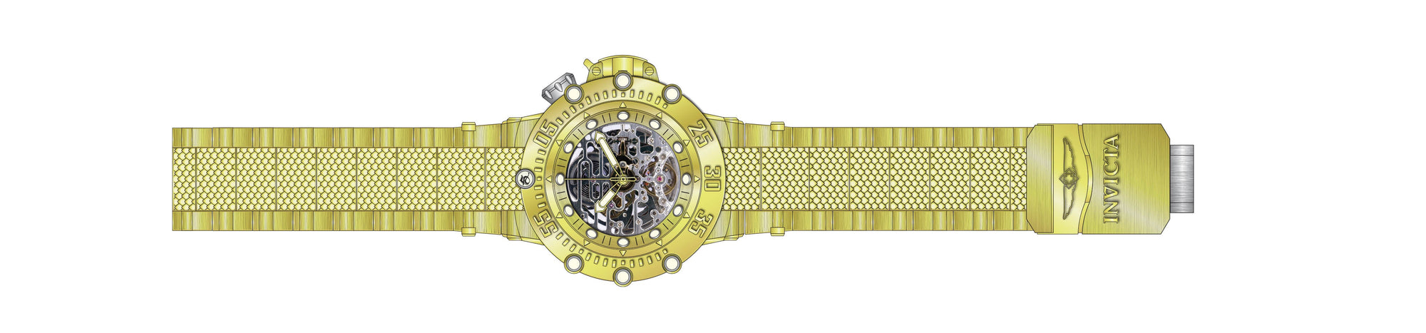 Parts for Invicta Subaqua Men 36650